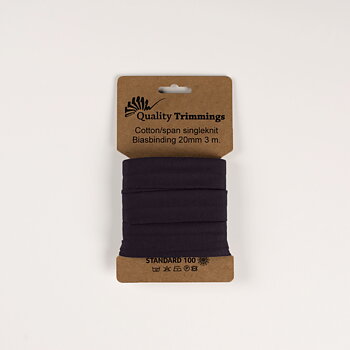 BIAS TAPE -  CHARCOAL