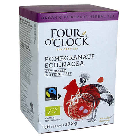  Pomegranate Echinacea te, 16p, Four O'Clock