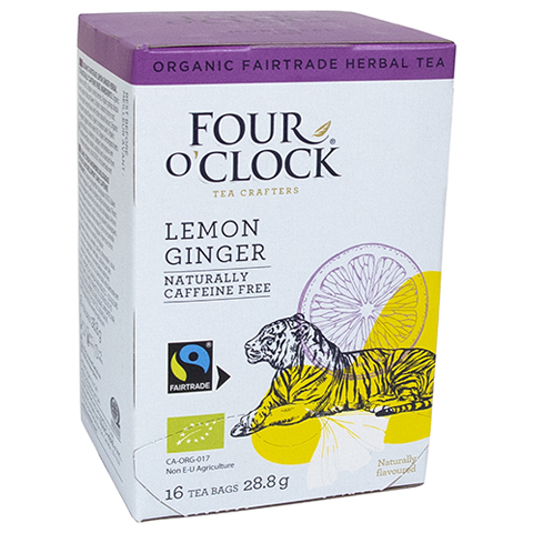 Lemon Ginger, 16p, Four O'Clock