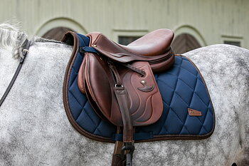 Back On Track Airflow Jumping Saddle pad - Blue