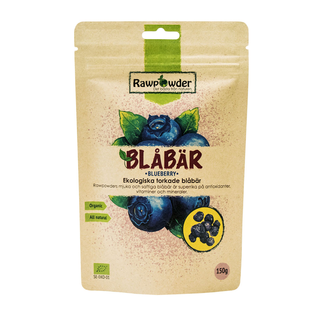 Blåbär Torkade 150g EKO