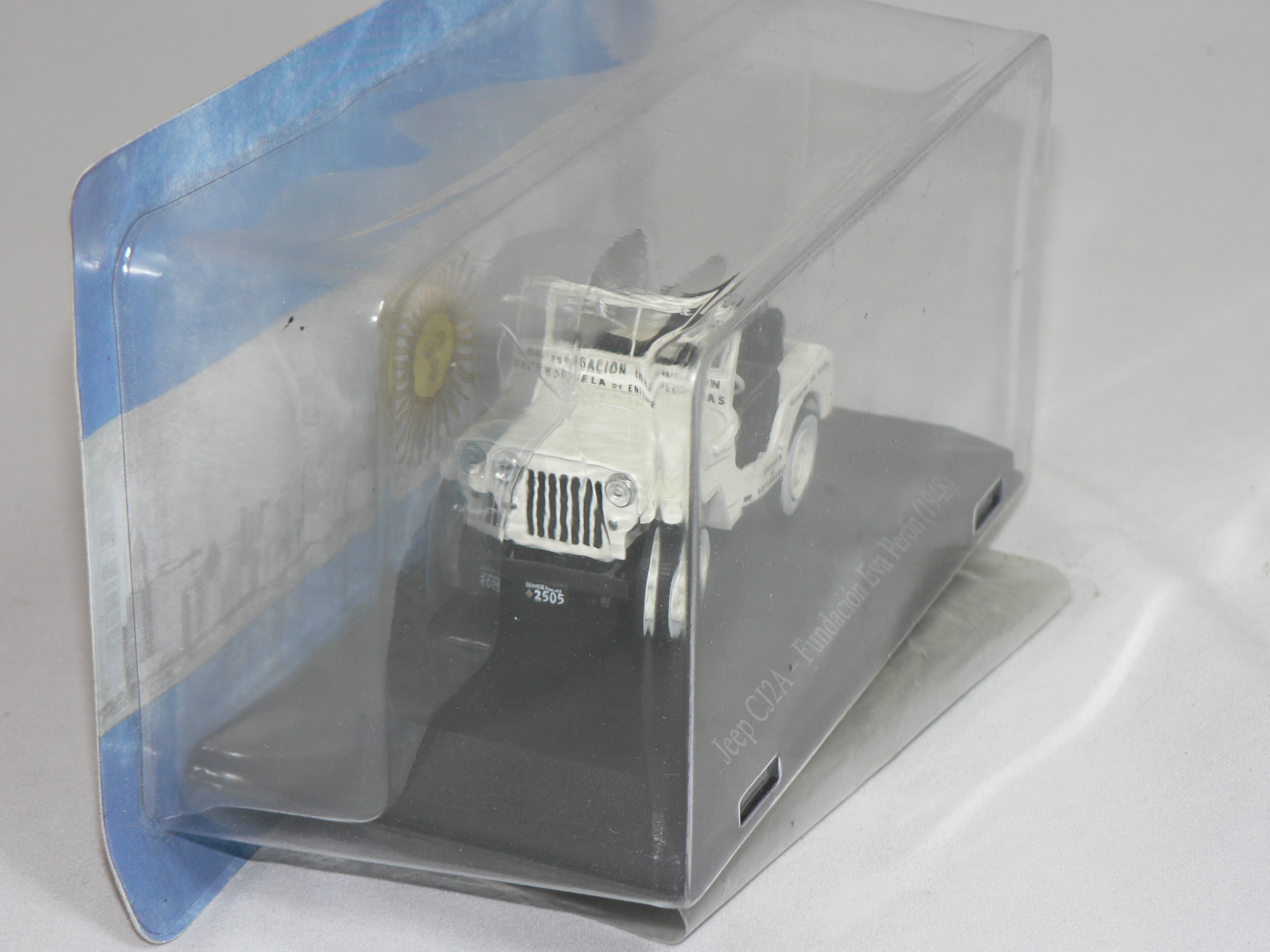 Jeep CJ2  1948   ( Evita Peron )  1:43 Atlas - 2