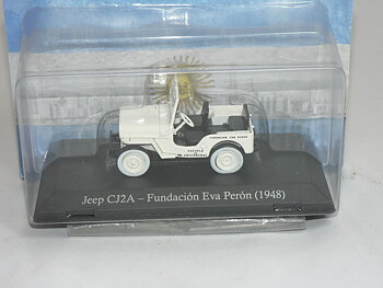 Jeep CJ2  1948   ( Evita Peron )  1:43 Atlas