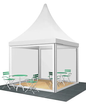  Topptält 3 x 3 meter