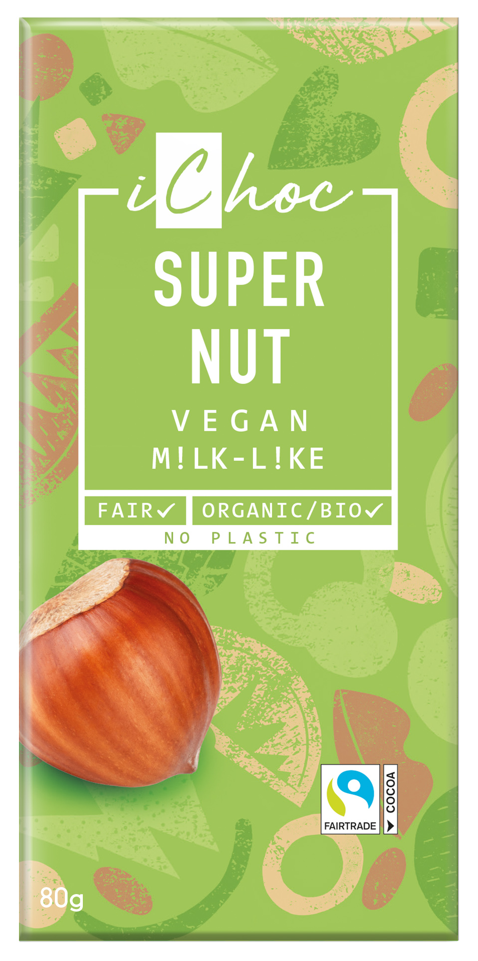 Rischoklad Super Nut 80g, iChoc