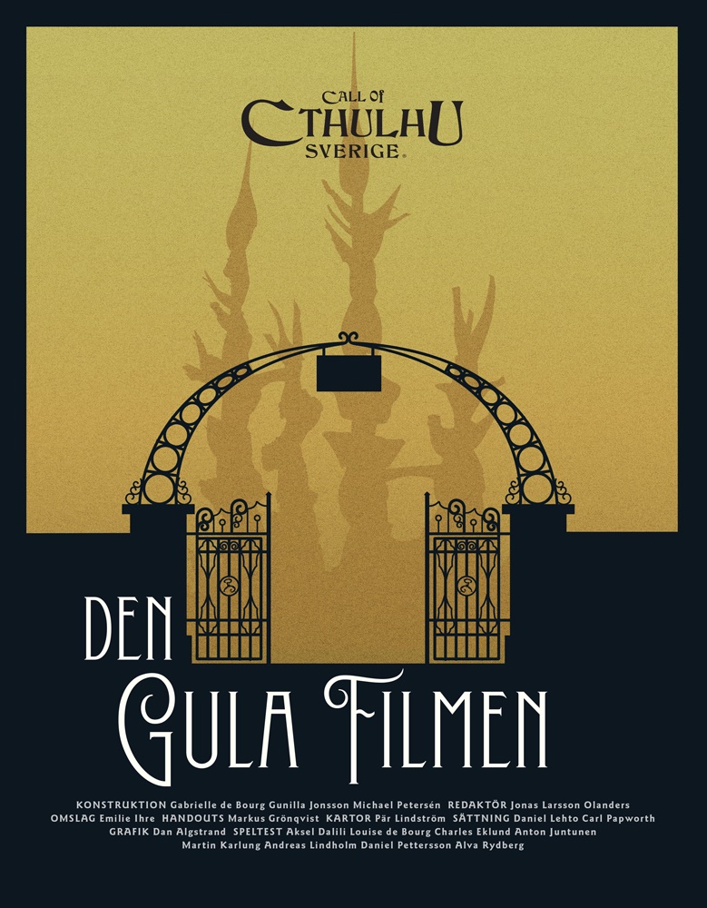 Call of Cthulhu Sverige. Den gula filmen + PDF