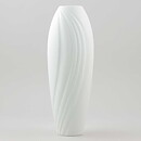 Helén Tapper (1980s) White Streamlined Vase 25 cm