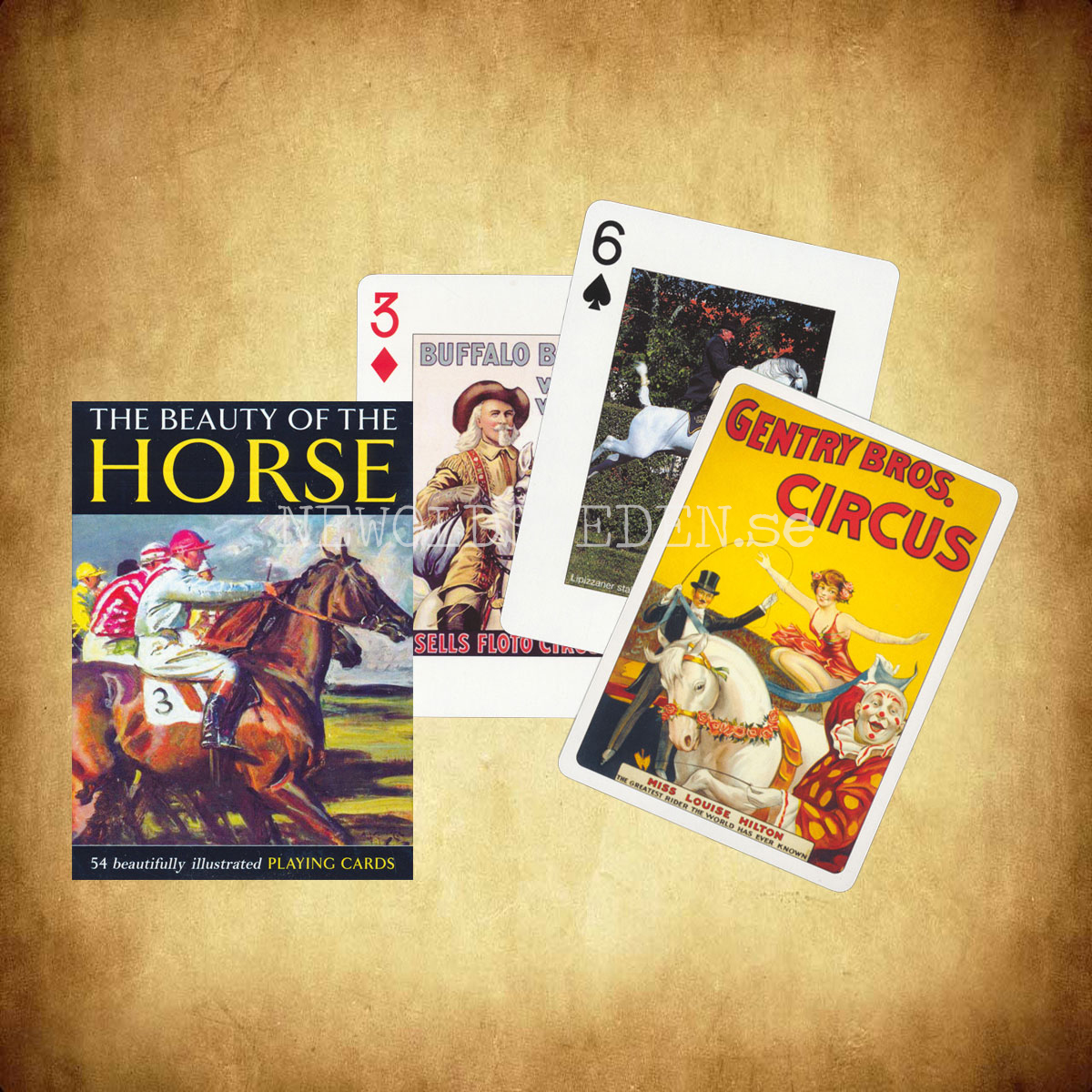 THE BEAUTY OF THE HORSE Collectors' Cards Kortlek PIATNIK ** - 2
