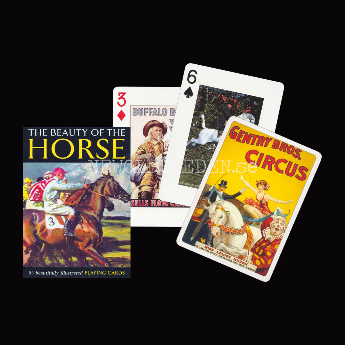 THE BEAUTY OF THE HORSE Collectors' Cards Kortlek PIATNIK **