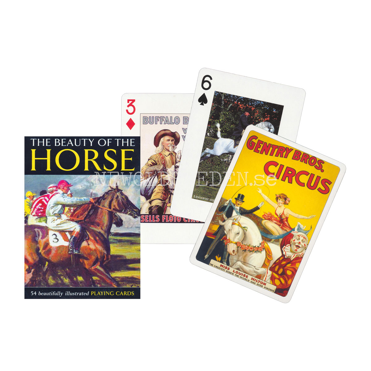 THE BEAUTY OF THE HORSE Collectors' Cards Kortlek PIATNIK ** - 3