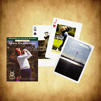 OPEN CHAMPIONS Collectors' Cards Kortlek PIATNIK **