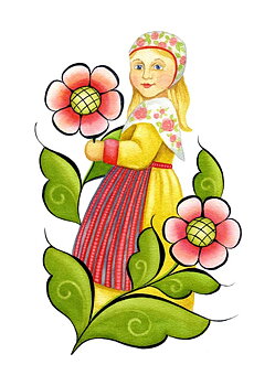 Poster "Stina" a4 
