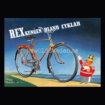 REXCyklar Halmstad - Vykort A5