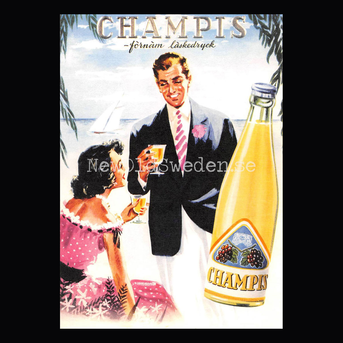 CHAMPIS - Vykort A5