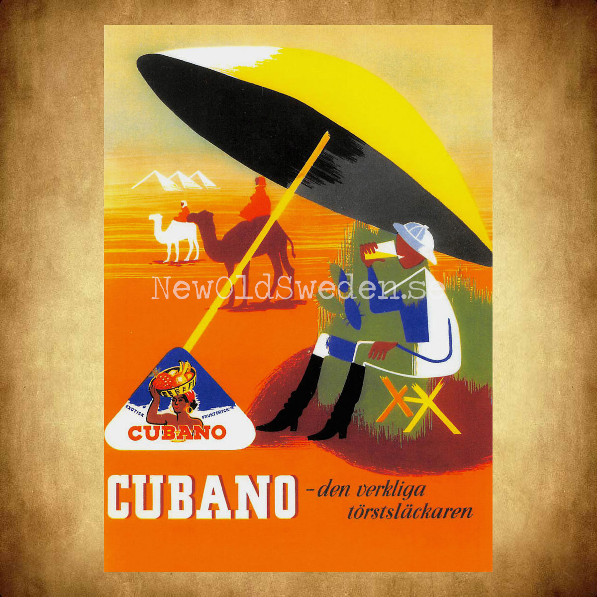 Cubano Läsk - Vykort A5 - 2
