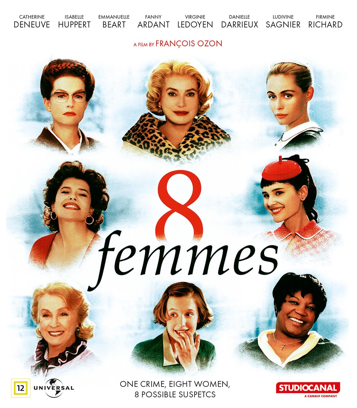 8 Kvinnor (Blu-ray)
