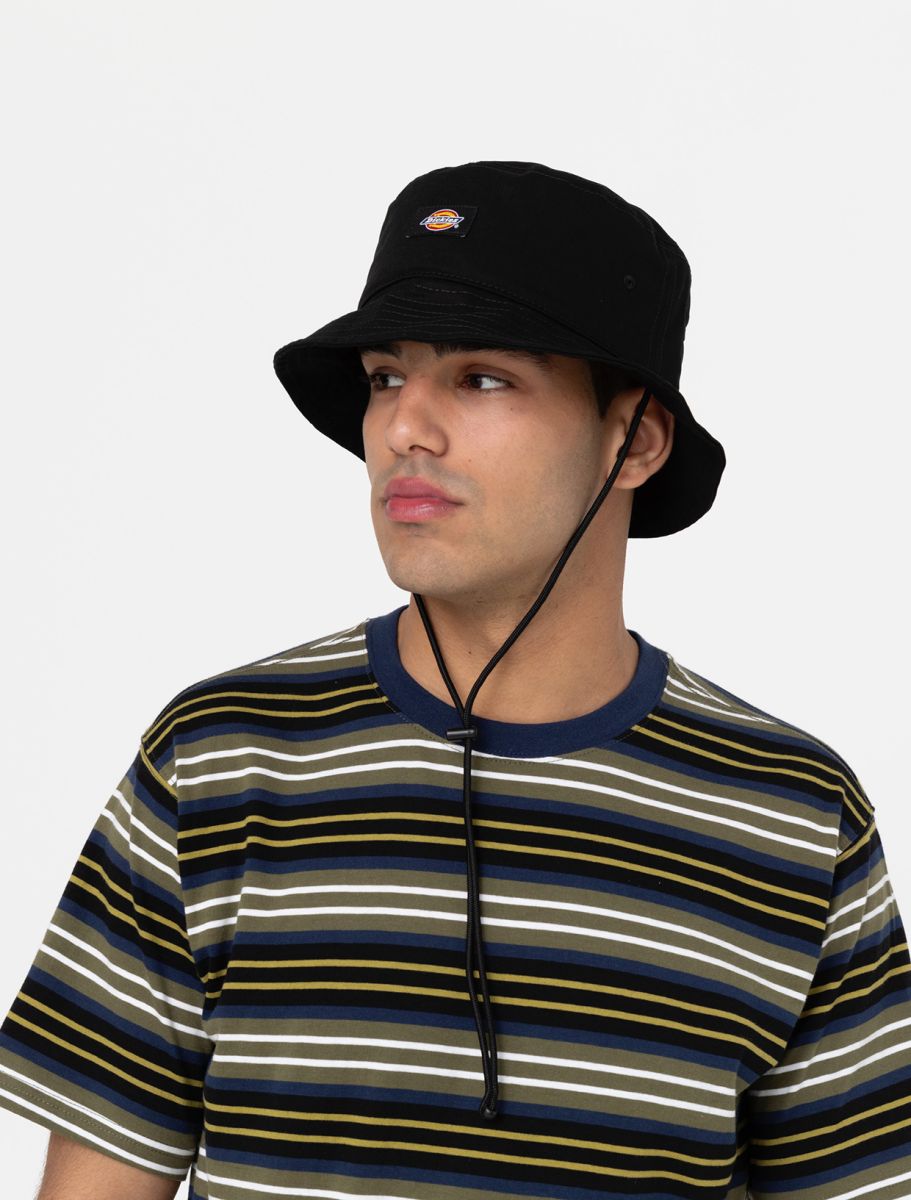 Dickies Clarks Grove Bucket Hat Black 