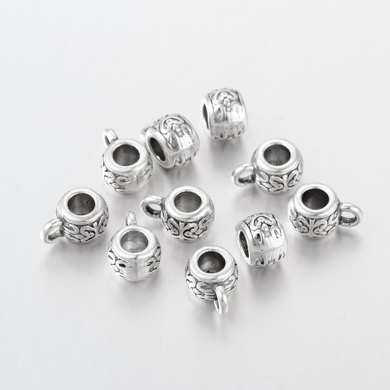 Connector / bail   Platina pattern - 2