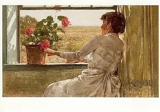 Childe Hassam : Sommarkväll 1886 - vykort