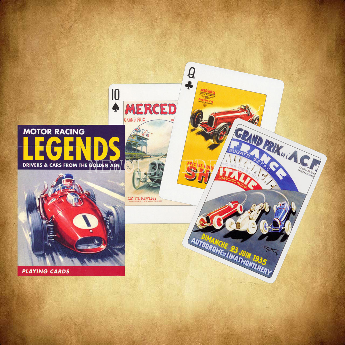 MOTOR RACING LEGENDS Collectors' Cards Kortlek PIATNIK - 2
