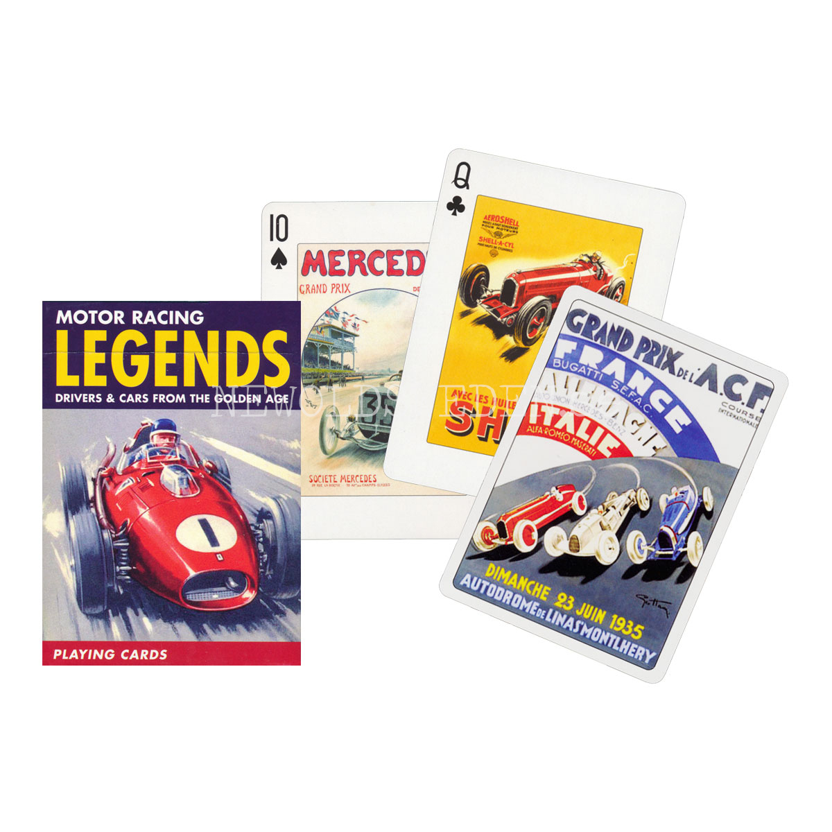 MOTOR RACING LEGENDS Collectors' Cards Kortlek PIATNIK - 3