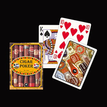 CIGAR POKER Collectors' Cards Kortlek PIATNIK **