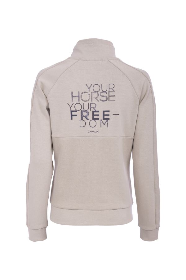 Sweater Cavallo Deyna desertsand back