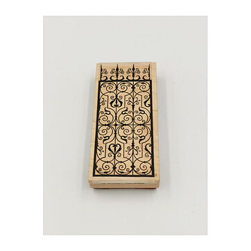 Stampington Company Rubber Stamps Second Hand - Wrought Iron Grille