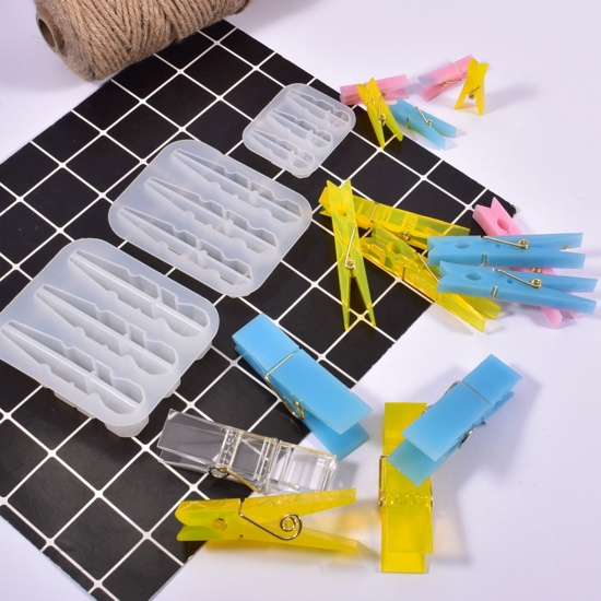 Silicone Resin Mold  Clip 83mm - 3