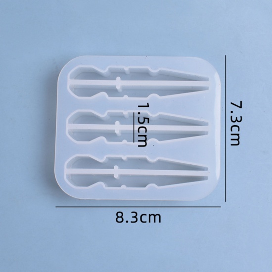 Silicone Resin Mold  Clip 83mm