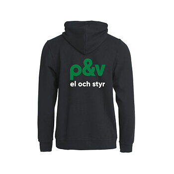 Basic hoody full zip, El & styr