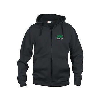 Basic hoody full zip, El & styr