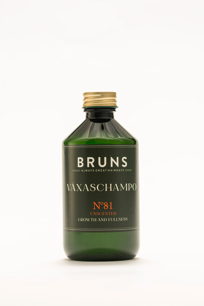 Växaschampo nr 81a Doftfritt, Bruns