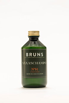 Växaschampo nr 81a Doftfritt, Bruns