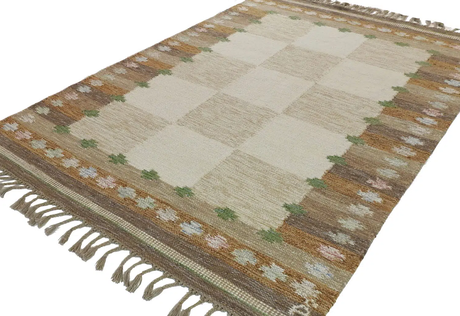 Röllakanmatta Bolmsö Beige - Bild från sidan
