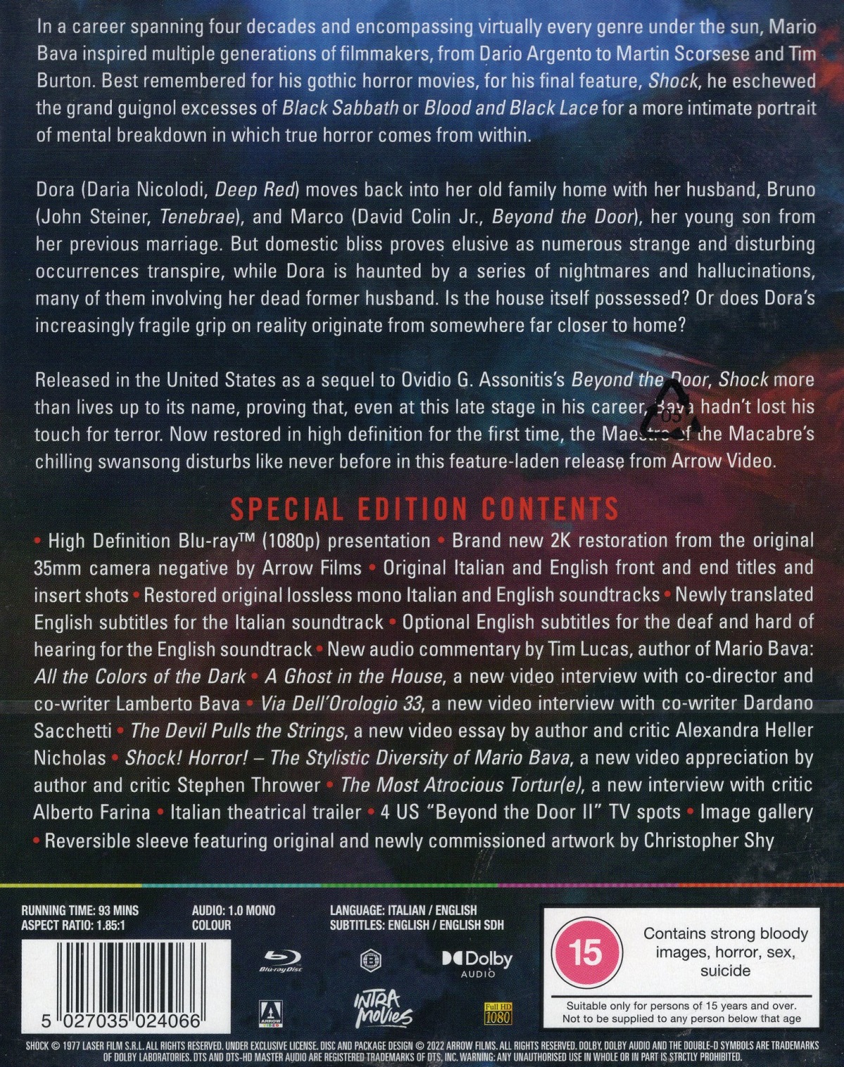 Shock (ej svensk text) (Blu-ray) - 2