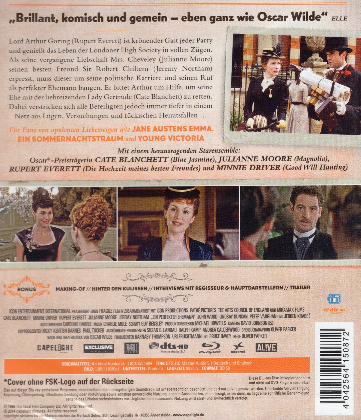 An Ideal Husband (ej svensk text) (Blu-ray) - 2