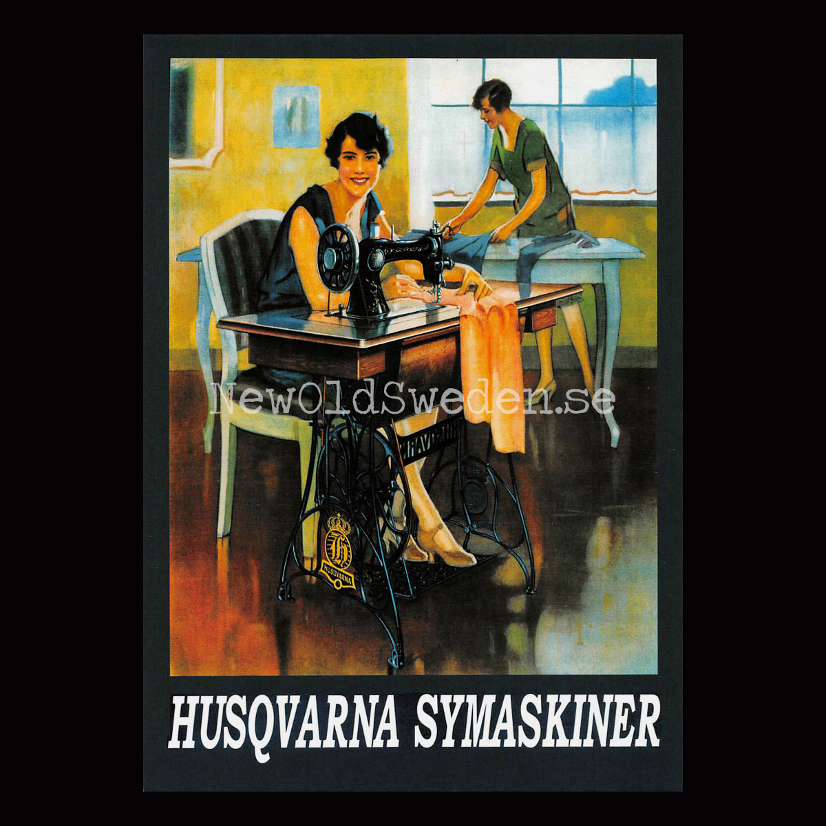 HUSQVARNA Symaskiner - Vykort A5