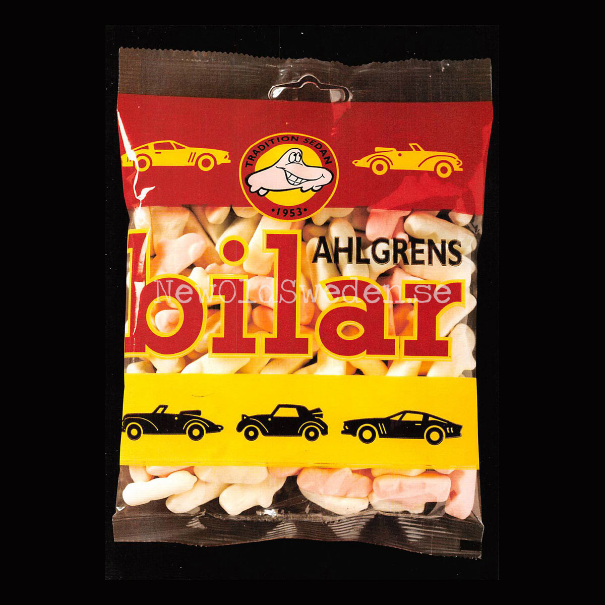 AHLGRENS Bilar 40 år 1953-1993 - Vykort A5 ***