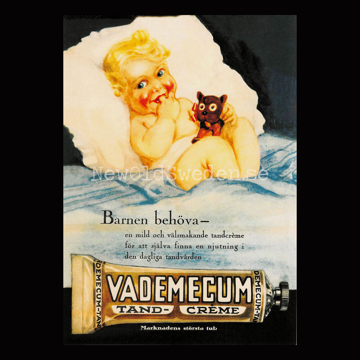 VADEMECUM Tand-Créme - Vykort A5