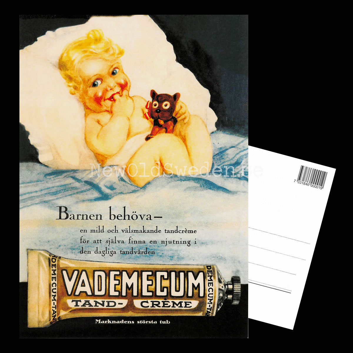 VADEMECUM Tand-Créme - Vykort A5 - 3