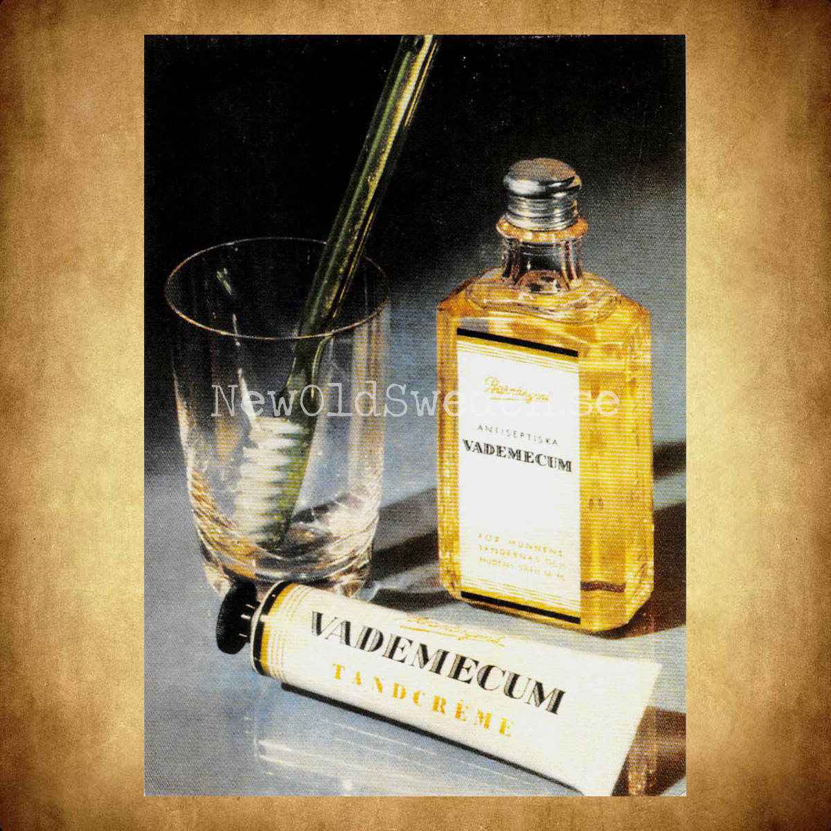 VADEMECUM Tand-Créme - Vykort A5 - 2