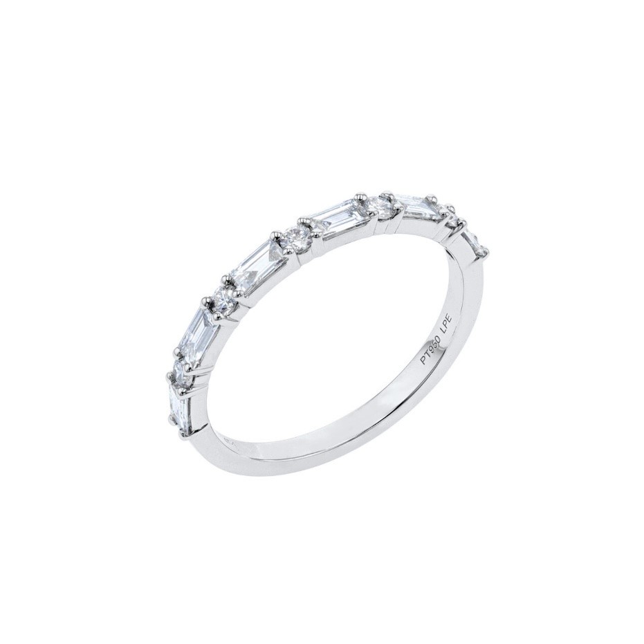 PRONG SET BAGUETTE DIAMOND RING