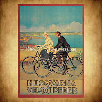 HUSQVARNA Velocipeder - Vykort A5