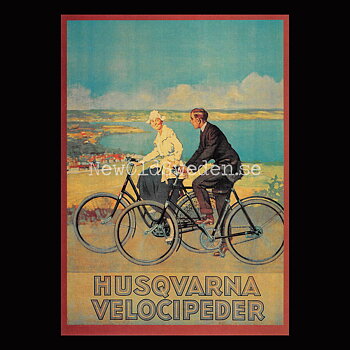 HUSQVARNA Velocipeder - Vykort A5