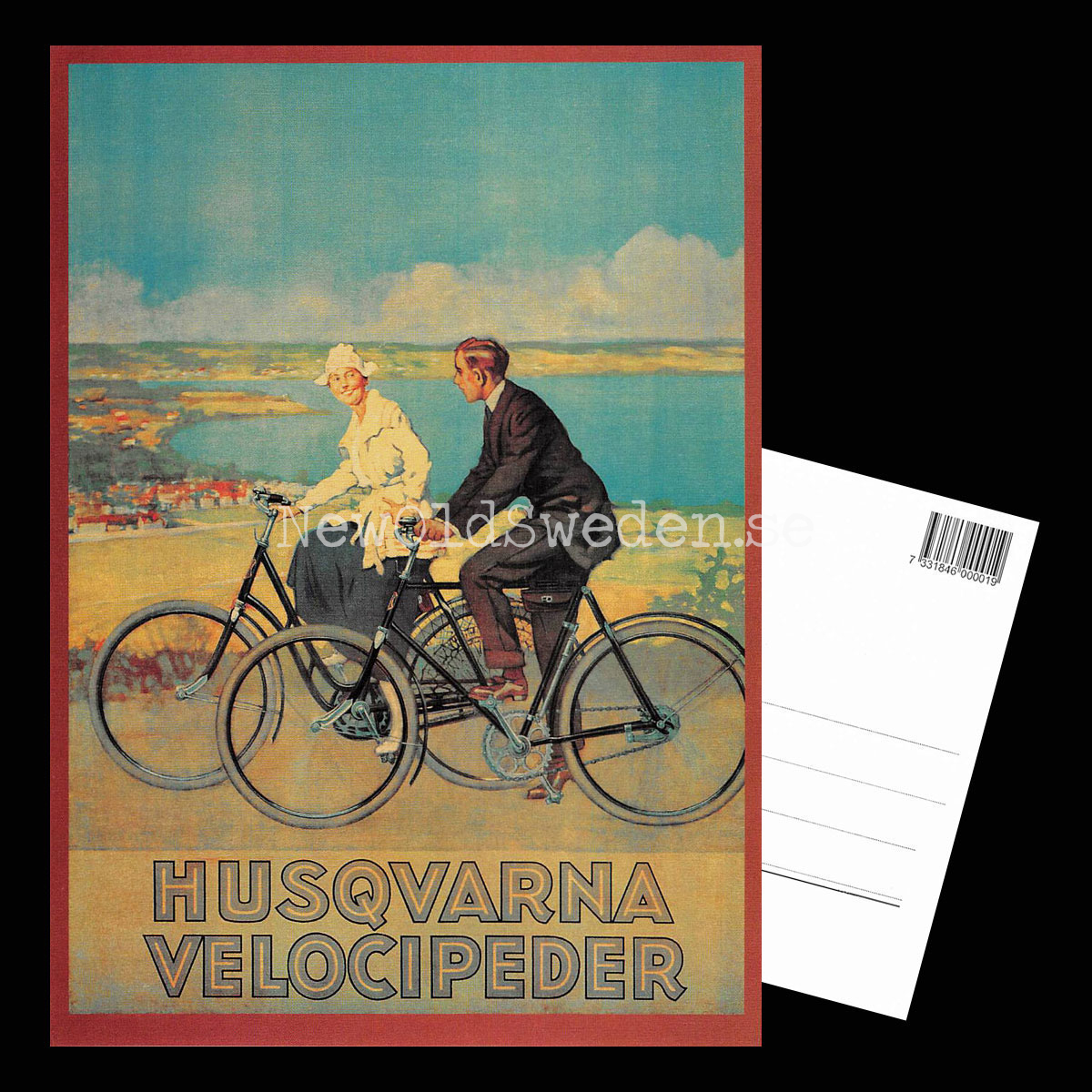 HUSQVARNA Velocipeder - Vykort A5 - 3