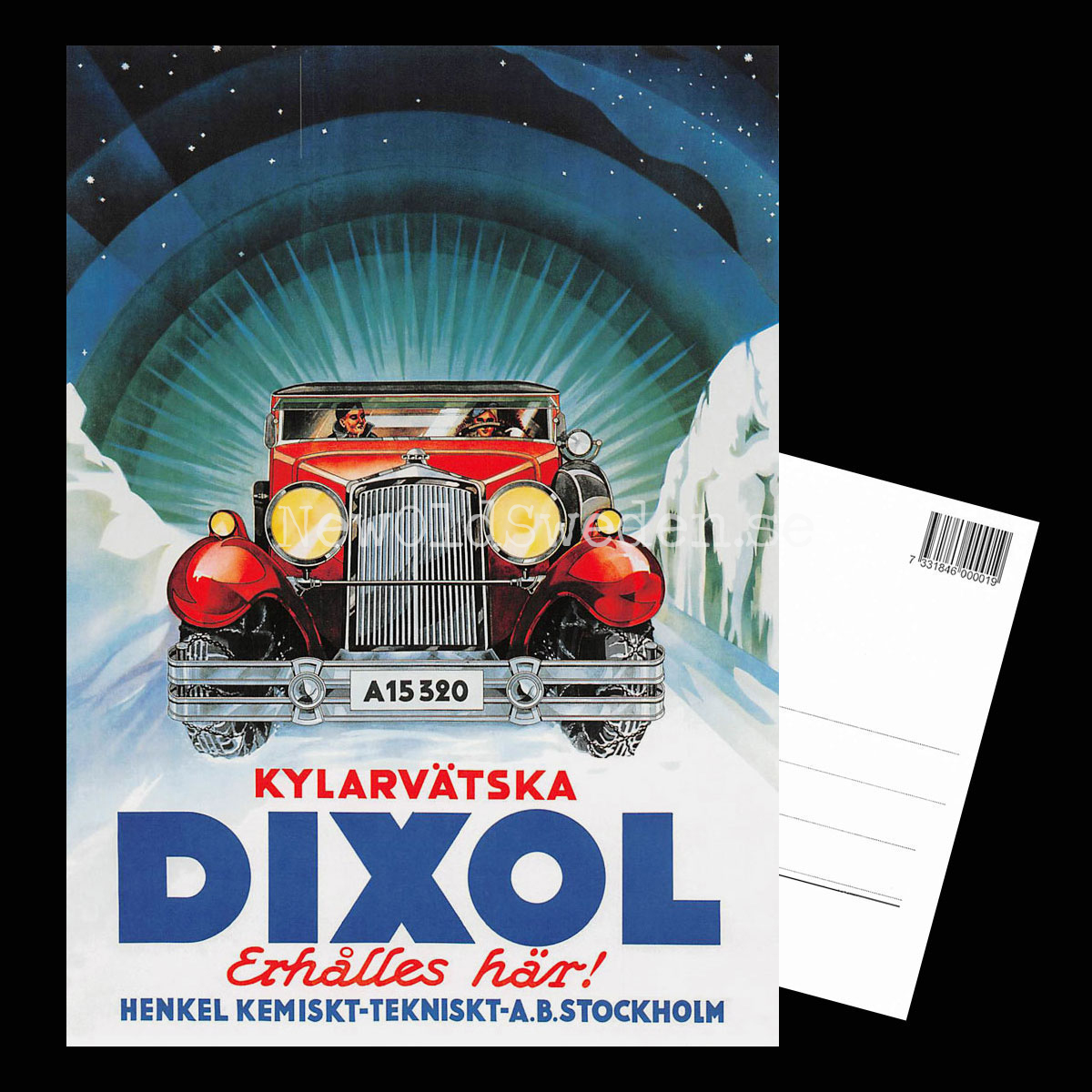 DIXOL KYLARVÄTSKA - Vykort A5 - 3
