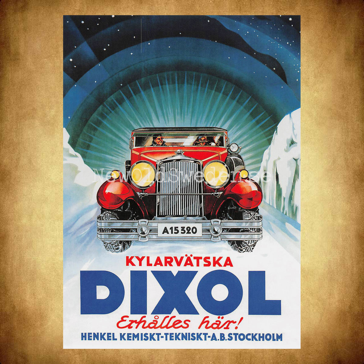 DIXOL KYLARVÄTSKA - Vykort A5 - 2