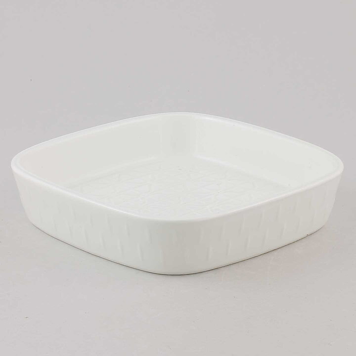 Gunnar Nylund (Domino 1960s) White Bowl with Geometric Relief 15 cm (3)