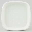 Gunnar Nylund (Domino 1960s) White Bowl with Geometric Relief 15 cm (3)